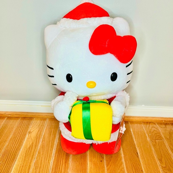 Nwt Hello Kitty Santa Christmas stand alone greeter - Picture 2 of 3